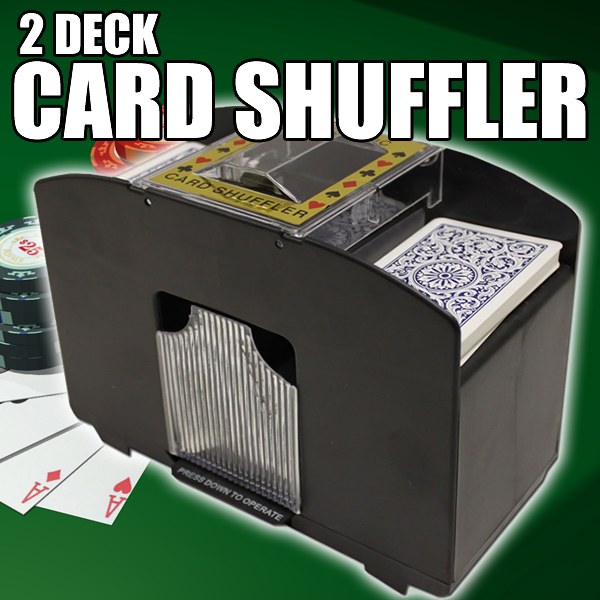 2 Deck Card Shuffler