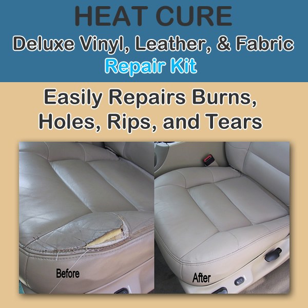 Heat Cure Deluxe Vinyl Leather and Fabric Kit