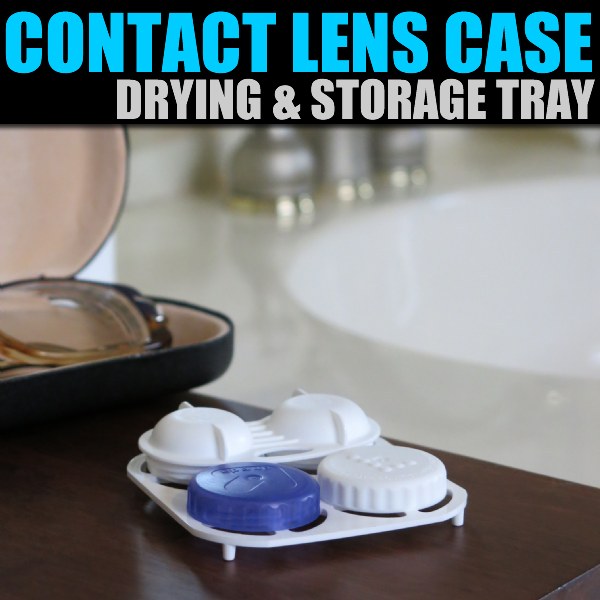 Contact Lens Case Drying & Storage Tray