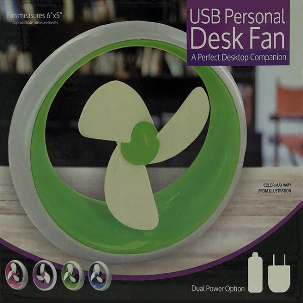 USB Personal Desk Fan