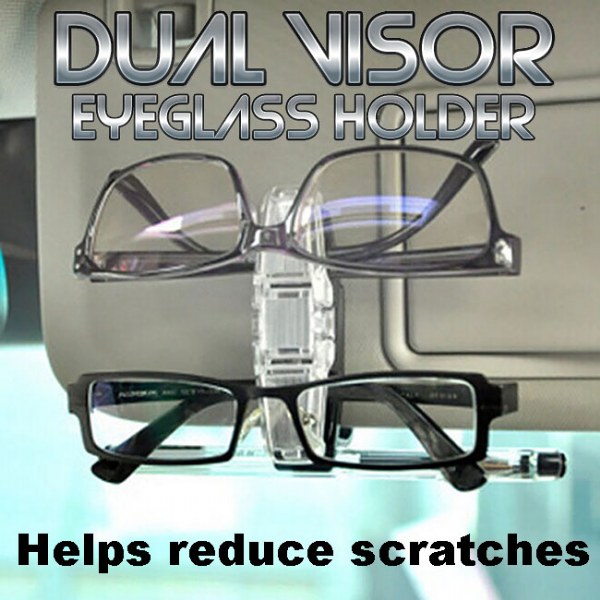 Dual Visor Eyeglasses Holder