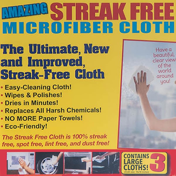 Amazing Streak Free Cloth