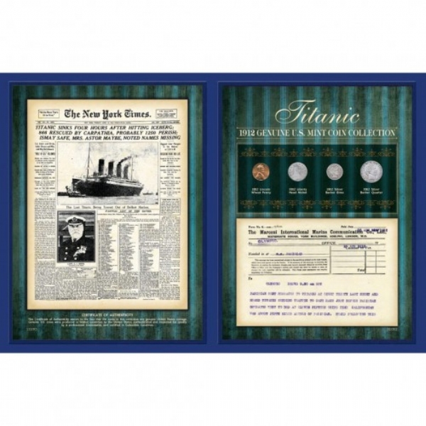Titanic 1912 Coin Collection