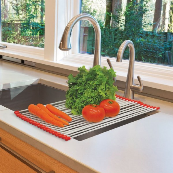 Over-The-Sink Roll Up Drying Rack
