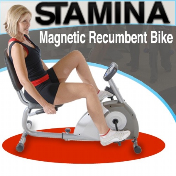 Stamina Magnetic Recumbent Bike