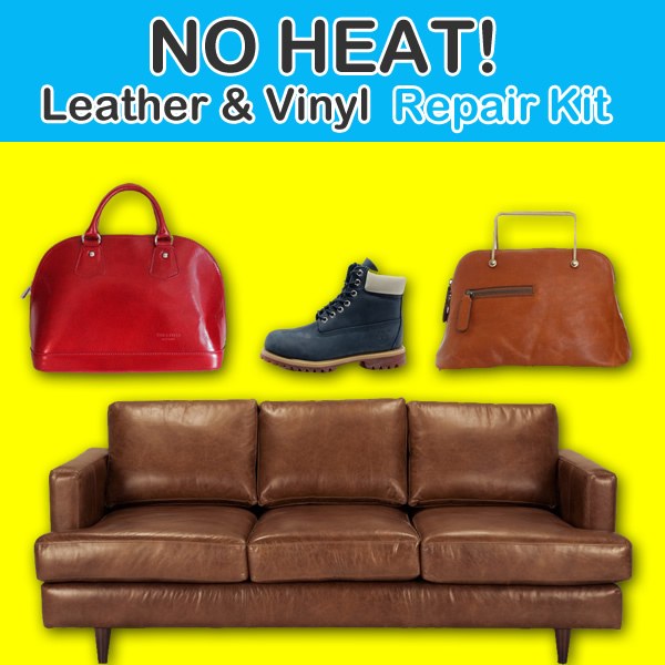Deluxe No Heat Leather Vinyl Repair Kit