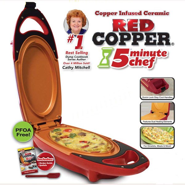 Red Copper 5 Minute Chef