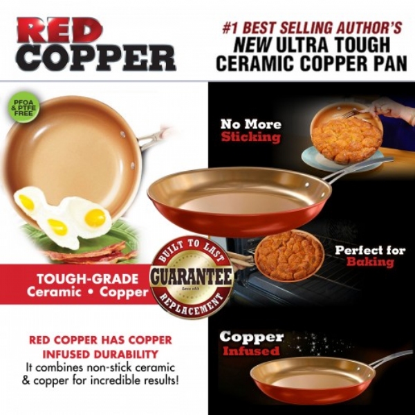 Red Copper Pan