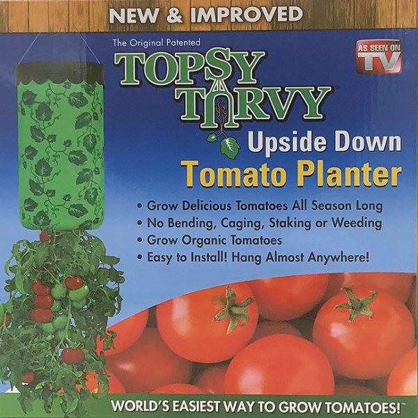 NIB Topsy Turvy Upside Down Tomato Planter As Seen on TV 