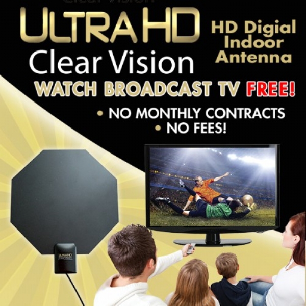 Ultra HD Clear Vision TV Antenna