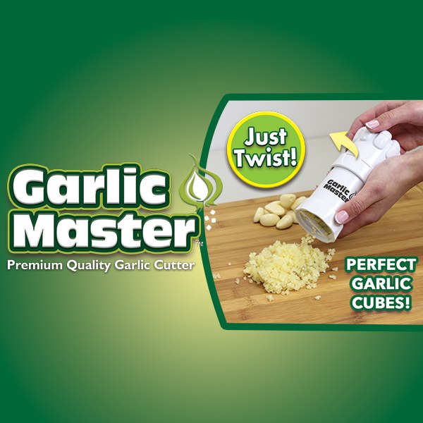 Garlic Master- Premium Quality Garlic Cutter, 1 - Food 4 Less