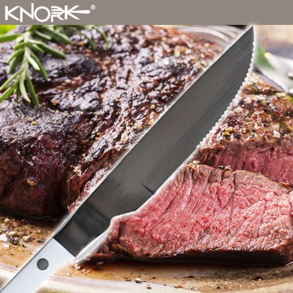 Knork Flatware Forged Steak Knife Set