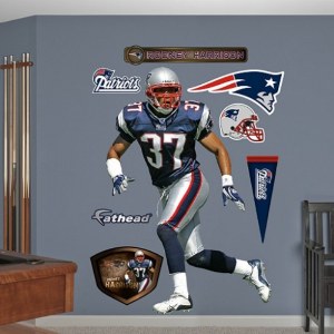 Rodney Harrison Life Sized Wall Decal