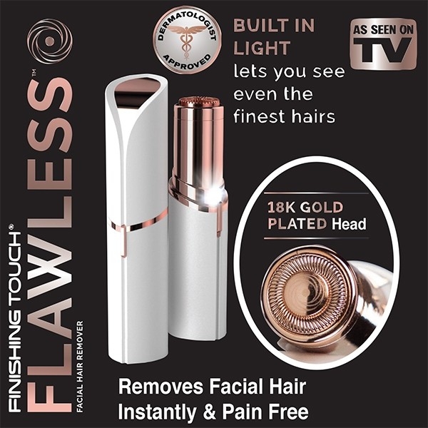 Finishing Touch Flawless Instant And Painless Facial Hair Remover