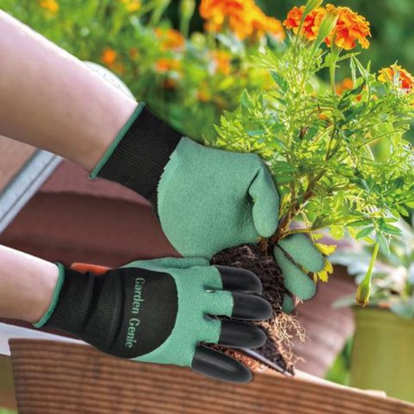 Zugkräftig & Neu Gardening GENIE Gloves Gartenhandschuhe Mit Abs Klauen TV 