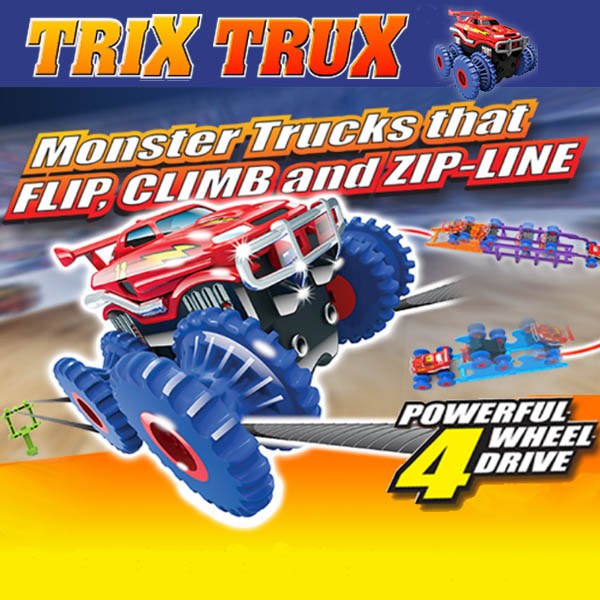 Trix Trux Monster Truck Set