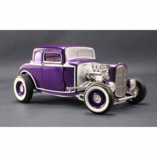 1932 Ford 5 Window Hot Rod in Deep Purple Metallic