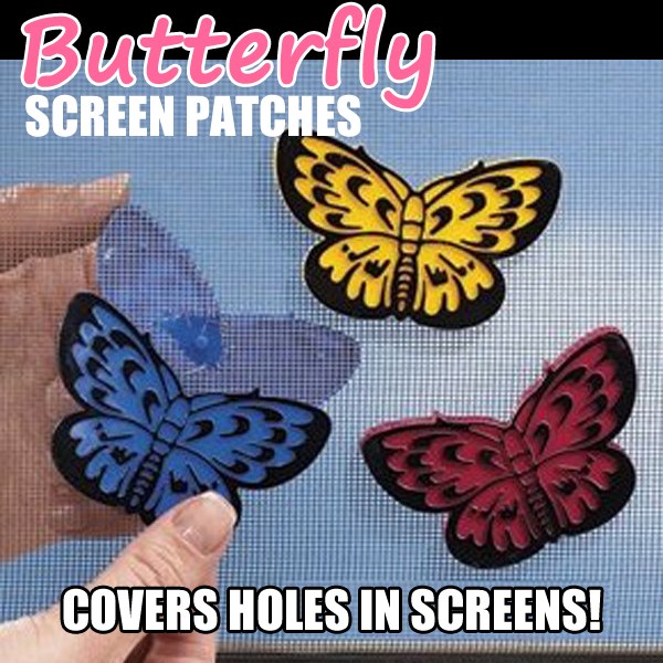 Butterfly Screen Patches