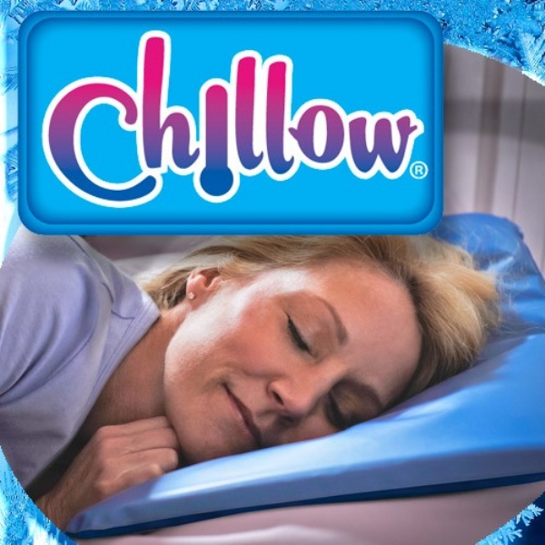 As Seen On TV Chillow Cooling Pad Soothing & Cooling Comfort No More Sweats 