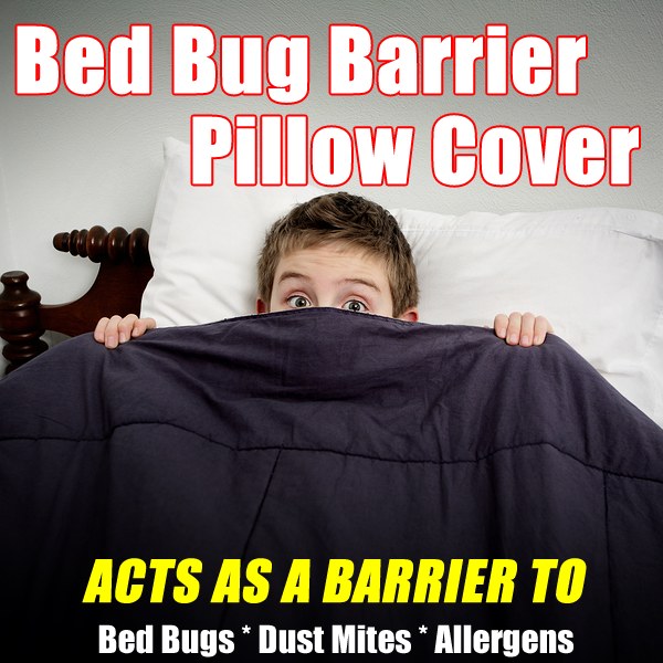 Bed Bug Barrier Pillow Cover