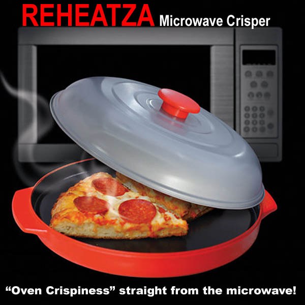 Reheatza Brand New Allstar Innovations Microwave Crisper As Seen on TV