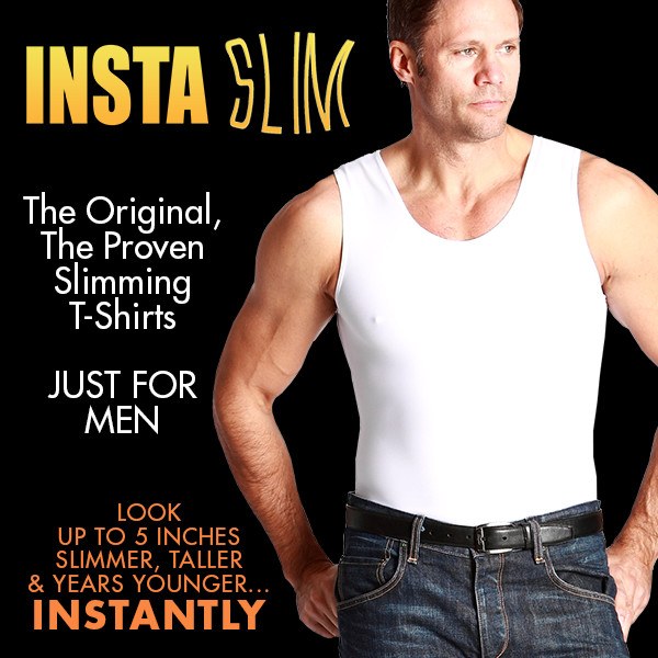 Insta Slim Mens Compression Muscle Tank | As Seen On TV
