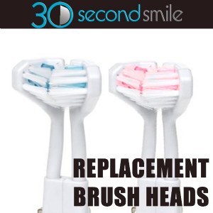 30 Second Smile Standard Brush Heads