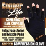 Copper Life Compression Glove