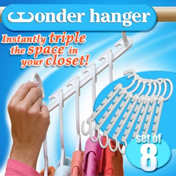 Trademark Commerce 82-5523-2 Set of 10 Magic Hangers - As Seen on T.V.