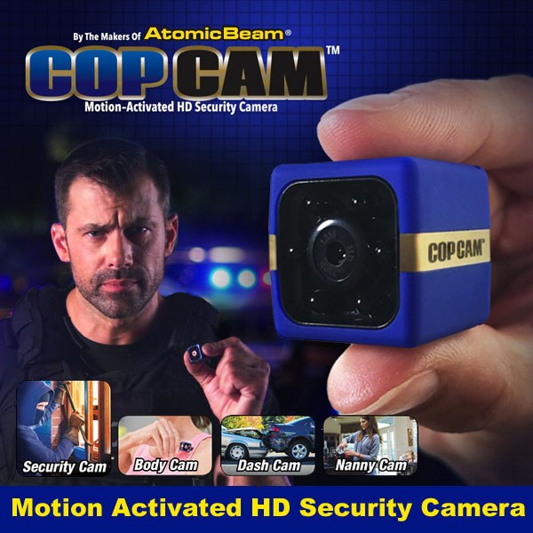 2 Pack Wireless Security Camera and Action Cam Dash Cam As Seen On TV Cop Cam Mini Security Camera