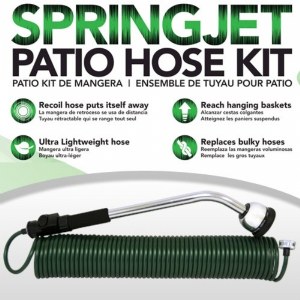 Spring Jet Coiled Hose