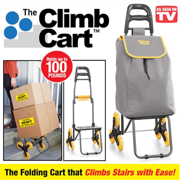 GENUINE Climb Cart The Original Stair Climbing Folding Cart 10 YEAR WARRANTY 