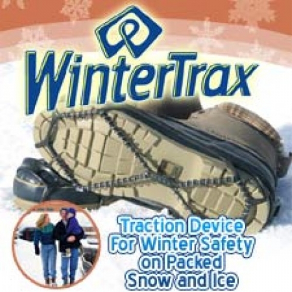 1 Paar WinterTrax für Schuhe One Size im Winter sicher auf Schnee und Eis 