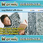 Warmie- Cozy Blanket with Sleeves