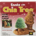Santa with Chia Tree