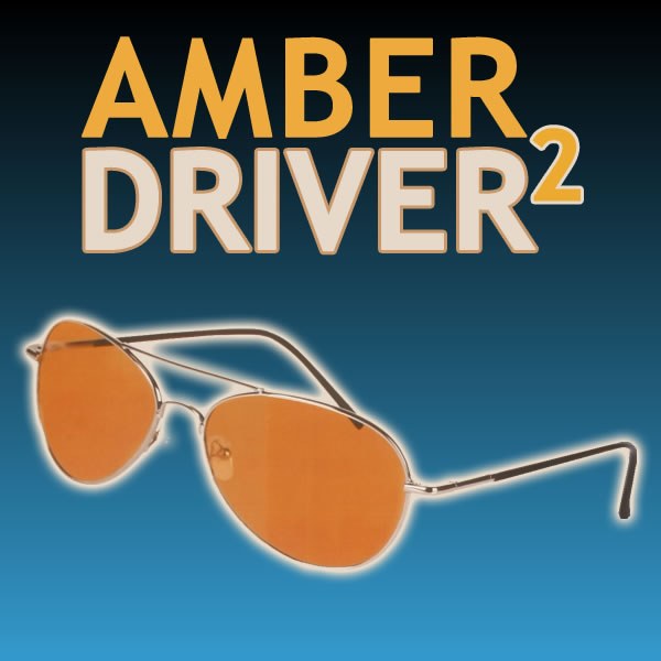 Amber Driver Glasses