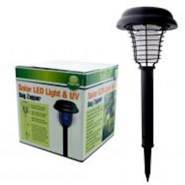 Solar LED Light and UV Bug Zapper