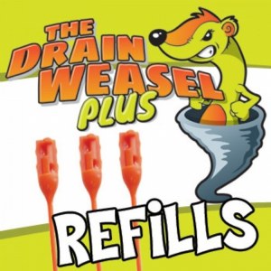 Drain Weasel Unclogs Your Drain Using a Long Bristled Wand That