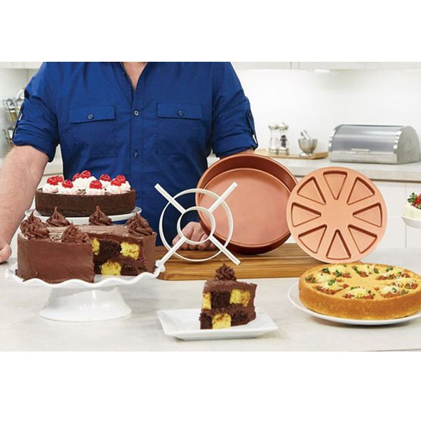 Copper chef 2024 perfect cake pan