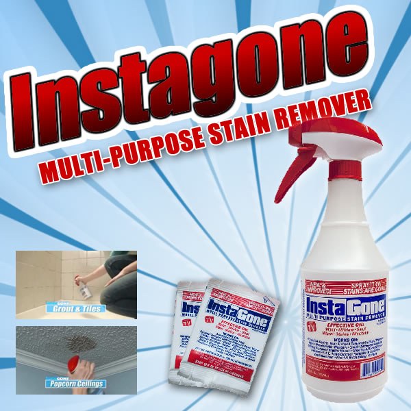 2 packets, .7 oz each Instagone Stain Remover Multi-purpose Stain Remover 