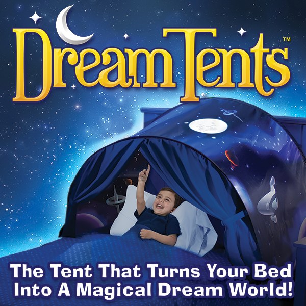 Dream Tents Bed Foldable Winter Wonderland Pattern Playhouse Kids Tent Xmas USA for sale online 