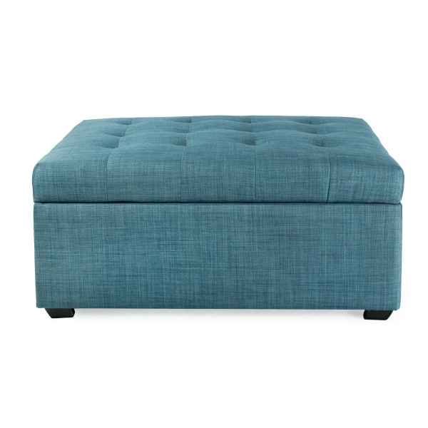 iBED Convertible Ottoman Guest Bed - Blue | As Seen On TV